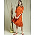 Orange Asymmetric Dress