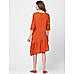 Orange Asymmetric Dress