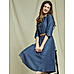 Blue Embroidered Kurta