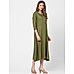 Olive Green Long Kurta