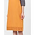 Grey & Orange Colourblocked Tunic Dress