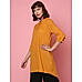 Mustard Embroidered Kurta
