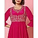 Fuchsia Embroidered Ethnic Dress