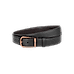 Black/brown 35 mm reversible leather belt