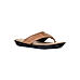 British Walkers Brown Leather Flip Flops for Men (6550264)