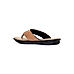 British Walkers Brown Leather Flip Flops for Men (6550264)