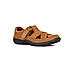 British Walkers Brown Leather Roman Sandal Shoe for Men (9480264)