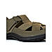 British Walkers Olive Green Leather Roman Sandal Shoe for Men (9480267)