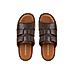 British Walkers Brown Leather Mule Slip On Sandal for Men (5053164)