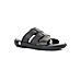 British Walkers Black Leather Mule Slip On Sandal for Men (5053166)