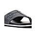 British Walkers Grey Leather Flip Flops for Men (9466412)