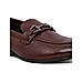 British Walkers Burgundy Leather Horsebit Loafers Casual Shoe for Men (5800304)