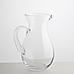 Crystal Clear Pitcher with Handle