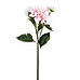 Pink Dahlia Faux Flower Stem - Single