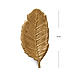 Gold Haven Leaf Shaped Platter - Large