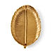 Gold Florence Leaf Shaped Platter - Large