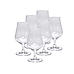 Set of 6 Clear Alca Cognac Glass