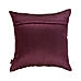 Purple Foil Printed Cushion with Geometric Motif