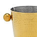 Gold Wine Bucket Hammered