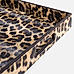 Leopard Print Square Tray