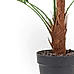 Green Faux Mini Palm Potted Plant 