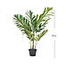 Green Faux Areca Palm Potted Plant