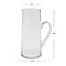 Crystal Clear Pitcher with Handle