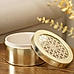 Shia Gold Round Lid Box