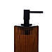 Citrine Brown Ribbed Soap Dispenser
