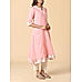 Light pink 80's cotton kurti with embroidery