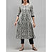 Multi colour 60's cotton printed kurti