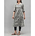 Multi colour 60's cotton printed kurti