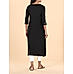 Black Viscose kurti with embroidery