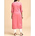 Light pink viscose kurti with embroidery