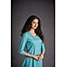 Sky Blue 60S Cotton Kurti with Plain