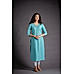 Sky Blue 60S Cotton Kurti with Plain