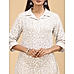 Begie cotton printed kurti with shirt collar