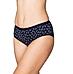 KAYLE : Printed Outer Elastic Hipster Panty