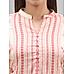 Beigie and pink 60's cotton printed kurti