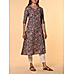 Multi colour 60's cotton printed kurti with embroidery