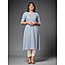 Den Blue Cotton Kurti with Screen Print