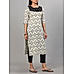 Multi colour 60's cotton printed kurti with embroidery