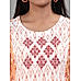 Multi colour viscose printed kurti with embroidery