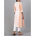 Multi colour viscose printed kurti with embroidery