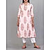 Multi colour 60's cotton printed kurti