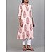 Multi colour 60's cotton printed kurti