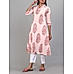 Multi colour 60's cotton printed kurti