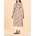 Multi colour 60's cotton kurti with print