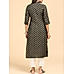 Dark green modal chanderi kurti with seequince work