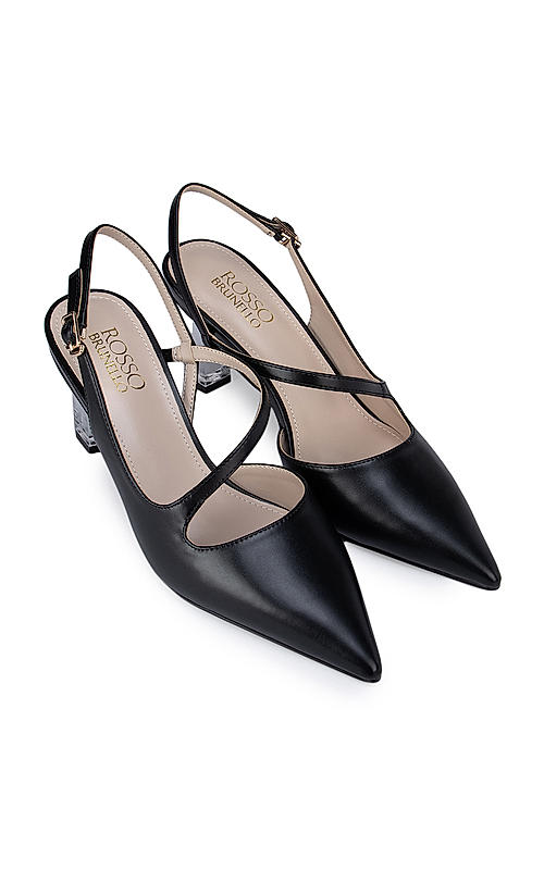 Black Pointed Toe Heels